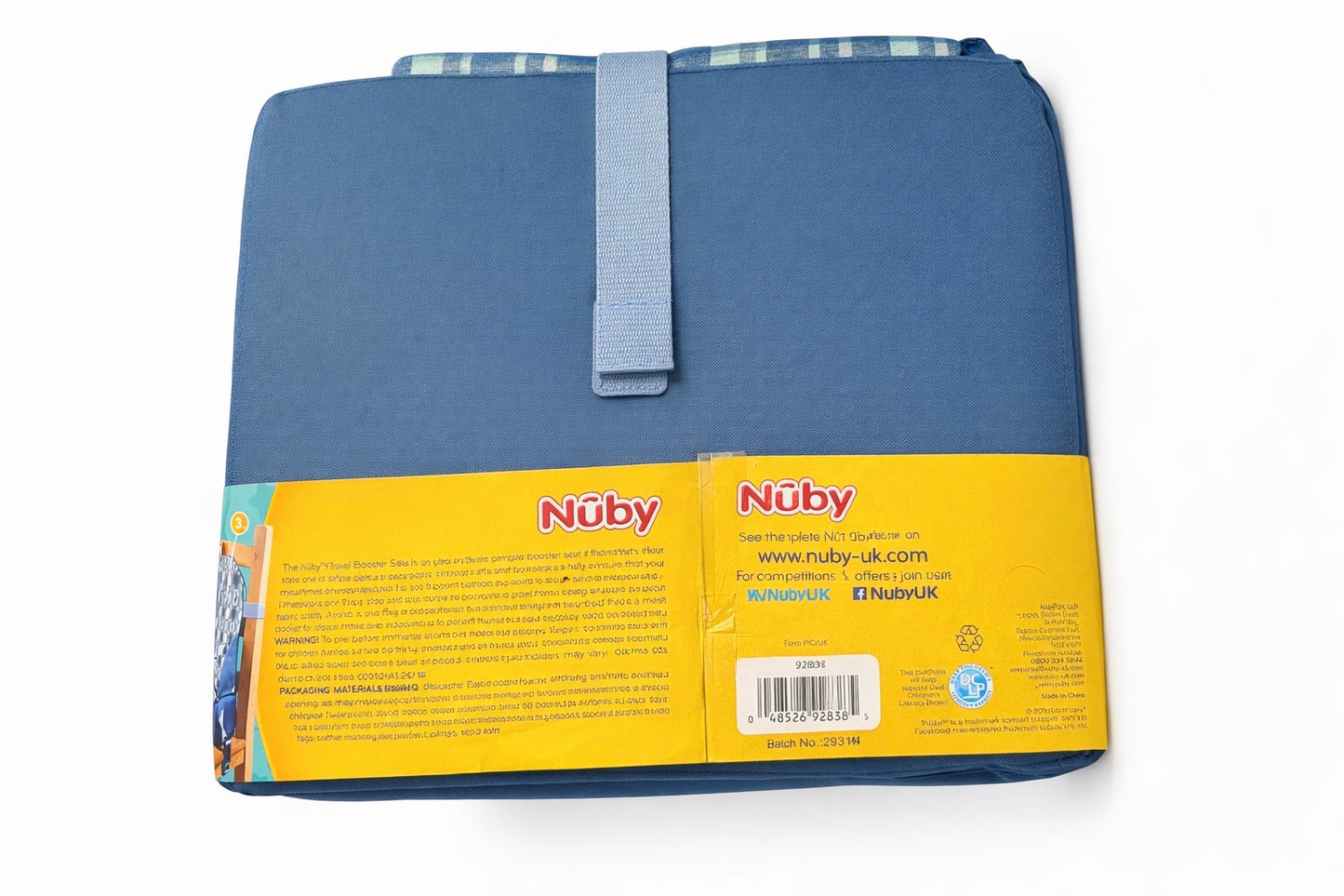 Nuby Travel Highchair Booster Seat – Compact & Portable